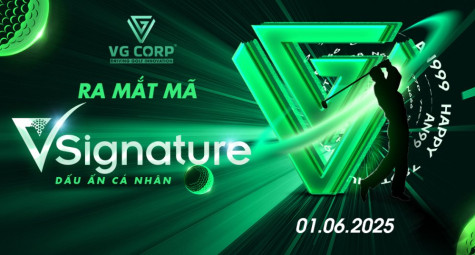 vSignature – mã vHandicap cá nhân hóa mới giúp golfer thể hiện phong cách riêng